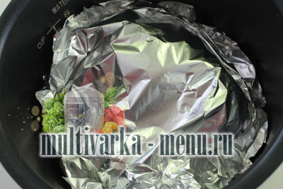 рыба в фольге в мультиварке приготовление толстолобика