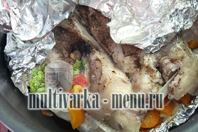 рыба в фольге в мультиварке приготовление толстолобика