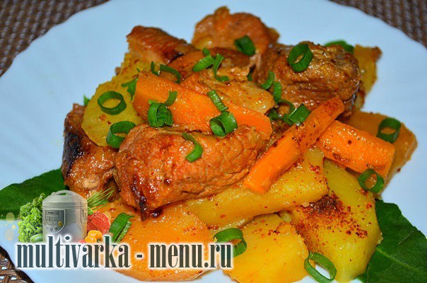 жаркое в мультиварке рецепт