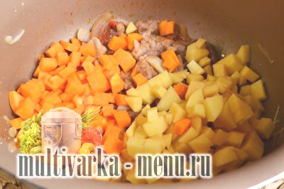 рагу в мультиварке овощное рагу в мультиварке рецепт