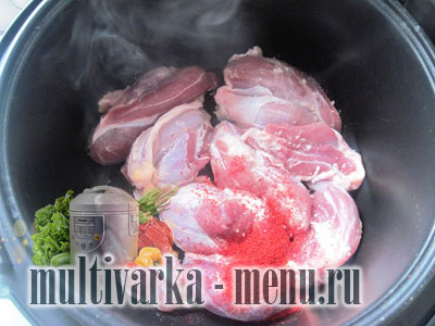 свинина в мультиварке редмонд как приготовить свинину в мультиварке