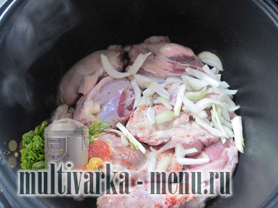 свинина в мультиварке редмонд как приготовить свинину в мультиварке