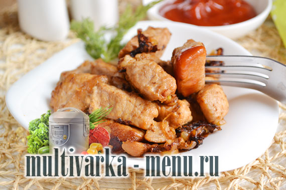 свинина в мультиварке свинина в мультиварке рецепт