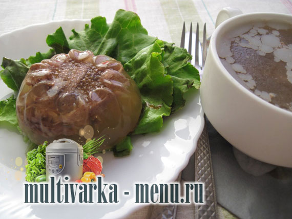 холодец свиной как приготовить холодец в мультиварке
