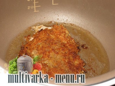 Свиной шницель в мультиварке приготовление свиного шницеля в мультиварке