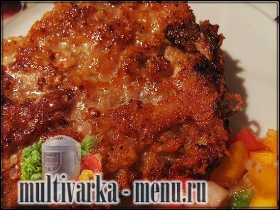 Свиной шницель в мультиварке приготовление свиного шницеля в мультиварке