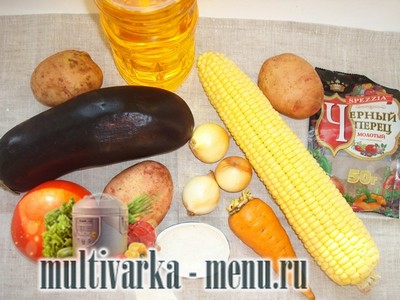 рагу с кукурузой в мутьтиварке рагу с кукурузой в мутьтиварке