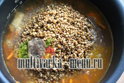 чечевица с курицей в мультиварке как приготовить чечевицу в мультиварке