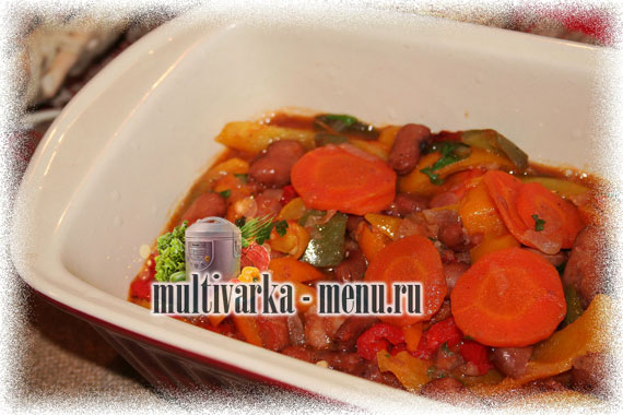 фасоль в мультиварке рецепты для мультиварки