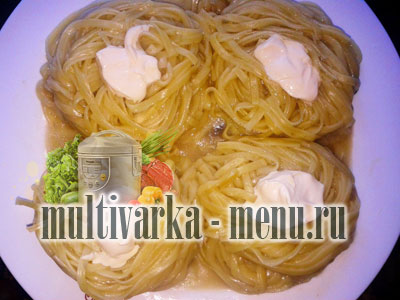 подлива в мультиварке как приготовить макароны в мультиварке