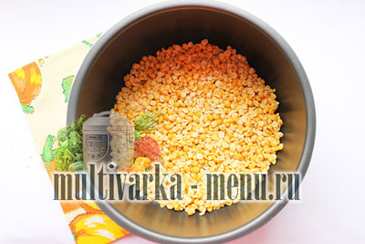 приготовить гороховое пюре в мультиварке