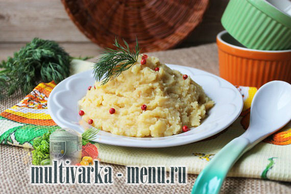 гороховая каша в мультиварке фото