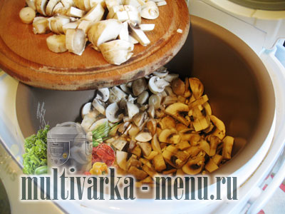 грибы в мультиварке филипс как приготовить грибы в мультиварке