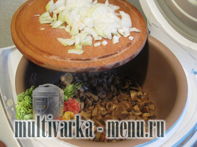 грибы в мультиварке филипс как приготовить грибы в мультиварке
