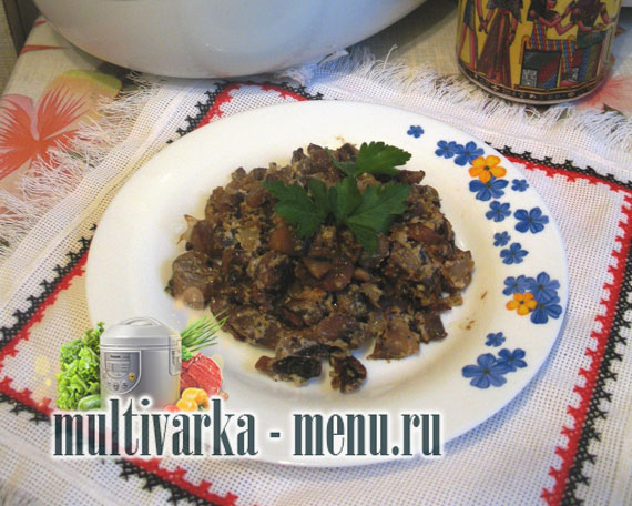 тушеные грибы в мультиварке грибы со сметаной рецепт