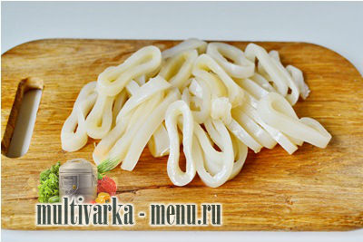 как приготовить кальмары в мультиварке