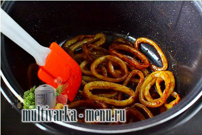 как приготовить кальмары в мультиварке