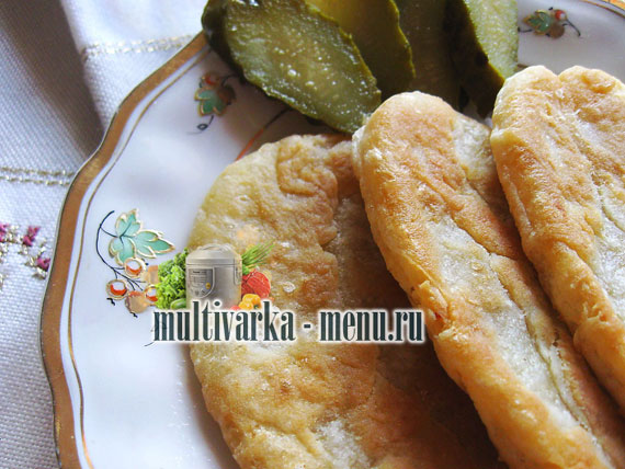 жареные пирожки в мультиварке пирожки