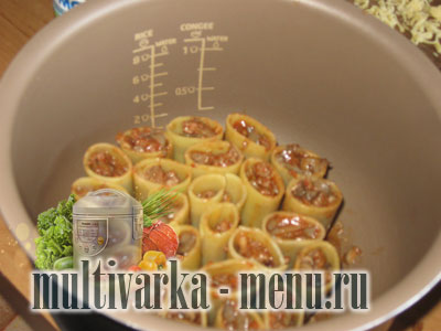 рецепт каннеллони с фаршем каннеллони фото