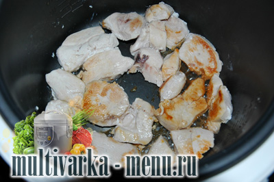 курица с грибами в мультиварке курица в мультиварке рецепт