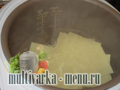 лазанья с фаршем в мультиварке лазанья в домашних условиях