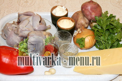 перепелки в мультиварке как приготовить перепелов