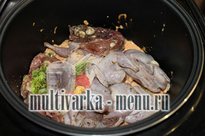 перепелки в мультиварке как приготовить перепелов