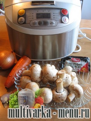 плов с грибами в мультиварке рецепт плова с грибами в мультиварке