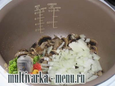 плов с грибами в мультиварке рецепт плова с грибами в мультиварке