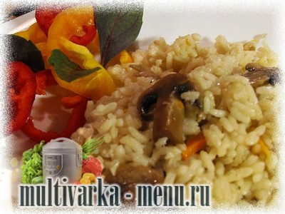 плов с грибами в мультиварке рецепт плова с грибами в мультиварке