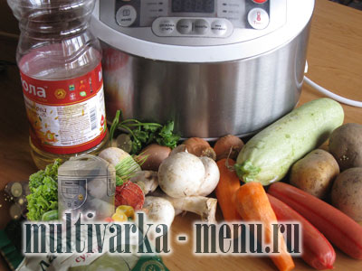 рецепт овощного рагу в мультиварке рагу в мультиварке с фото