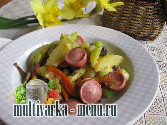 рагу в мультиварке рагу с грибами