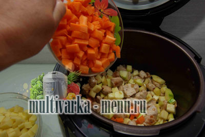 рагу с курицей в мультиварке рагу с курицей в мультиварке рецепт