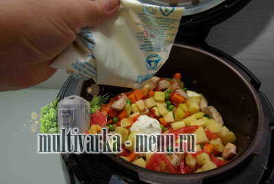 рагу с курицей в мультиварке рагу с курицей в мультиварке рецепт
