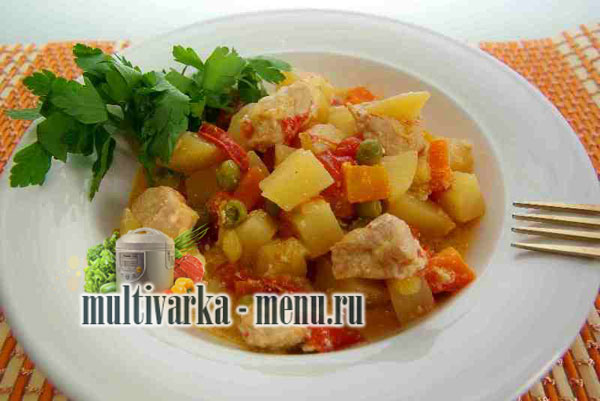 рагу с мясом в мультиварке рагу с мясом в мультиварке рецепт