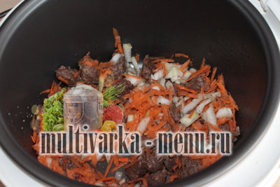 мультиварка овощное рагу с мясом как приготовить рагу в мультиварке