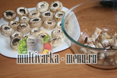 шампиньоны рецепт в мультиварке