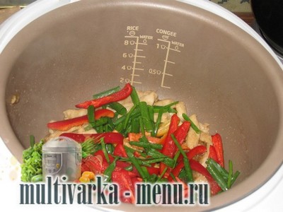 рецепт спагетти по-азиатски в мультиварке  