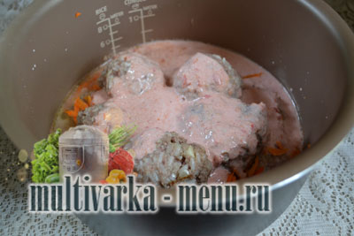 ежики в мультиварке как приготовить тетфтели в мультиварке