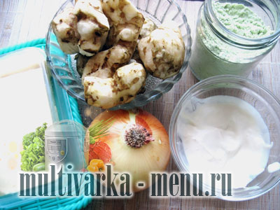 блюда из топинамбура как приготовить гарнир в мультиварке