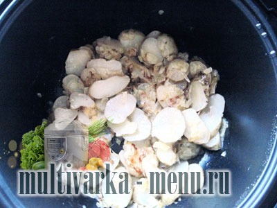 блюда из топинамбура как приготовить гарнир в мультиварке