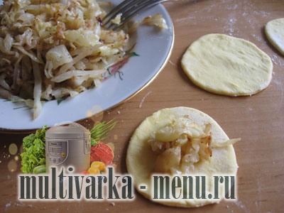 вареники с капустой как приготовить вареники в мультиварке