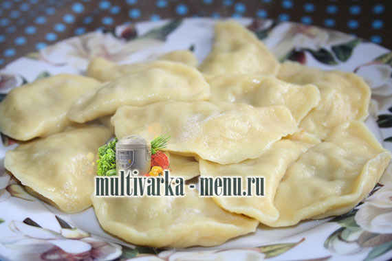 вареники в мультиварке рецепт вареники