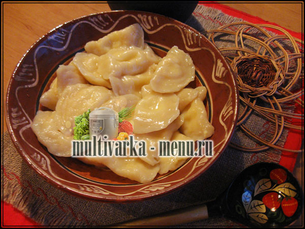 вареники в мультиварке рецепт 