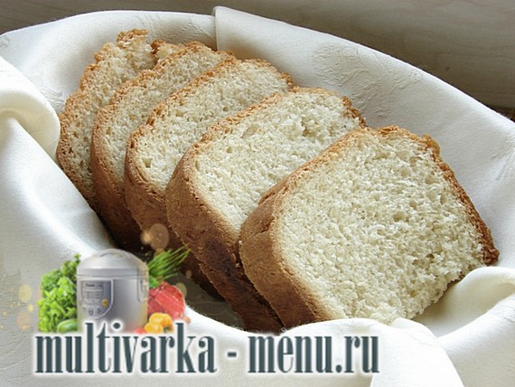 Белый хлеб в мультиварке рецепт белого хлеба в мультиварке