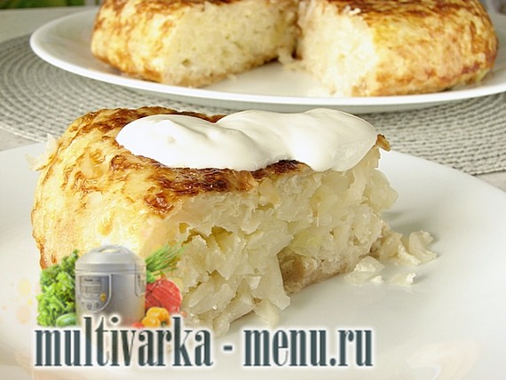 Пирог с капустой в мультиварке рецепт пирога с капустой в мультиварке