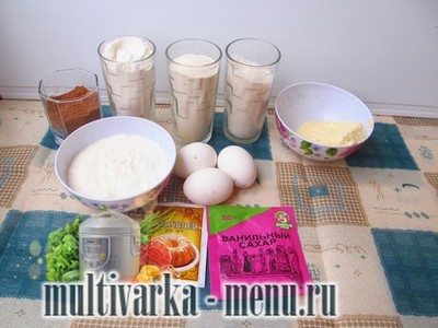 шоколадный манник в мультиварке