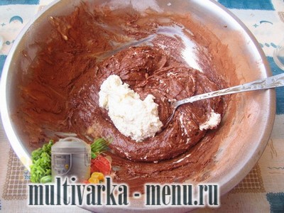 шоколадный манник в мультиварке