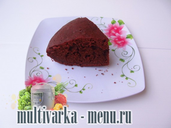 шоколадный манник в мультиварке
