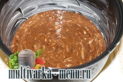 шоколадный пирог в мультиварке рецепт шоколадного пирога в мультиварке